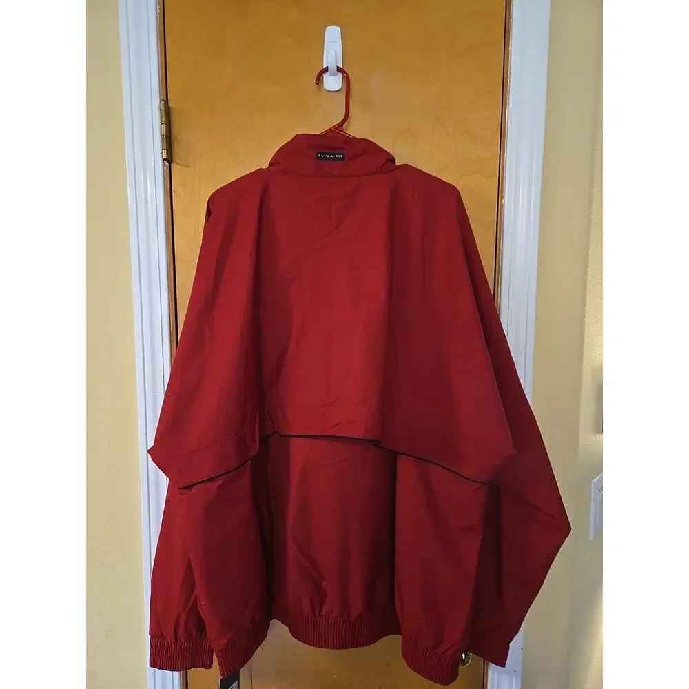 NIKE Windbreaker Jacket Maroon New ! 2XL Vintage Y2K 